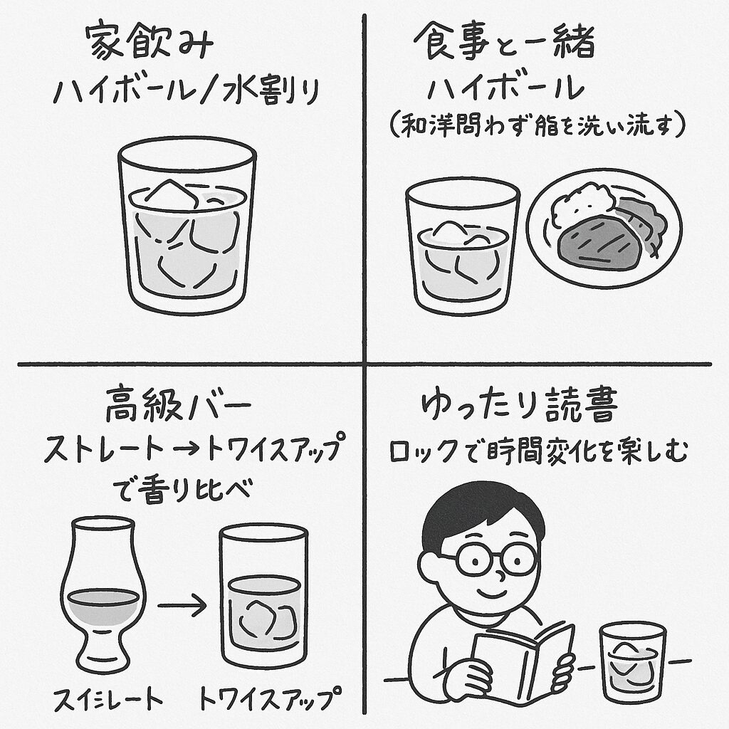 飲み方のおすすめ