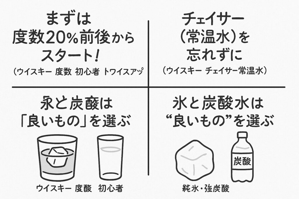 飲み方のコツ